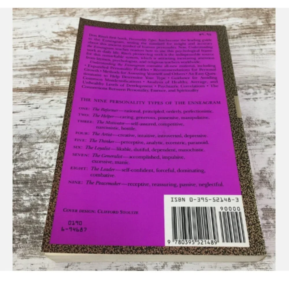 Understanding The Enneagram The Practical Guide To Personality Types Don Riso